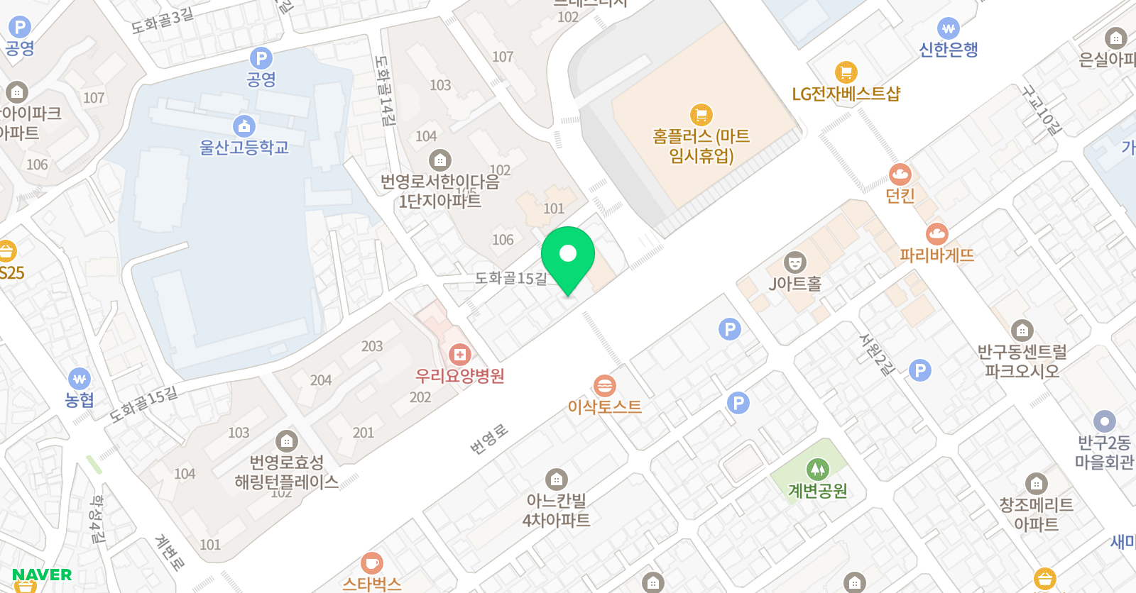 임티엠 초중고 수학학원 위치