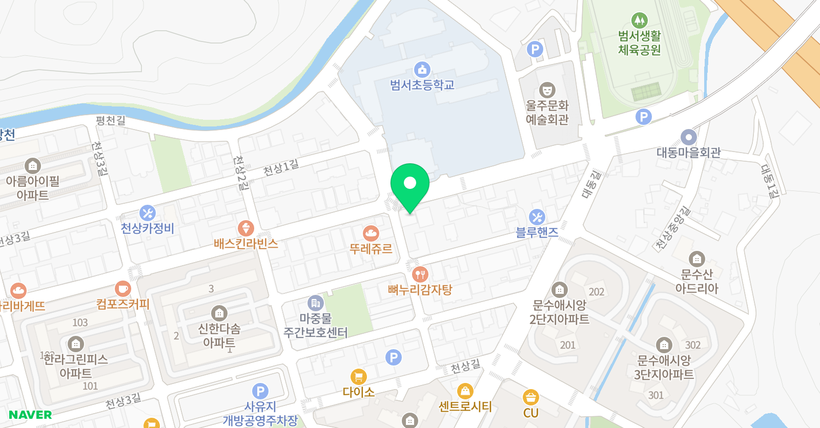 레벨업윤쌤 수학학원 위치