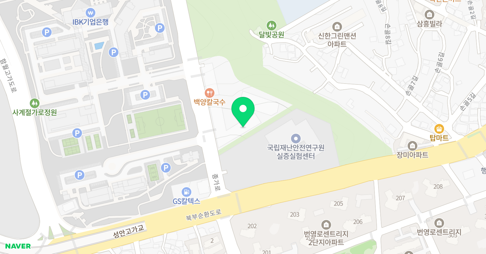 파크 수영장 위치