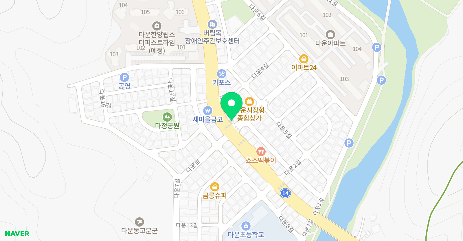 메가멘토스 수학학원 위치