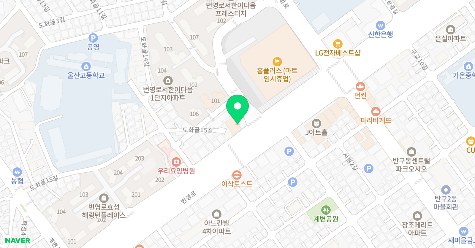 에스지 어학원 위치