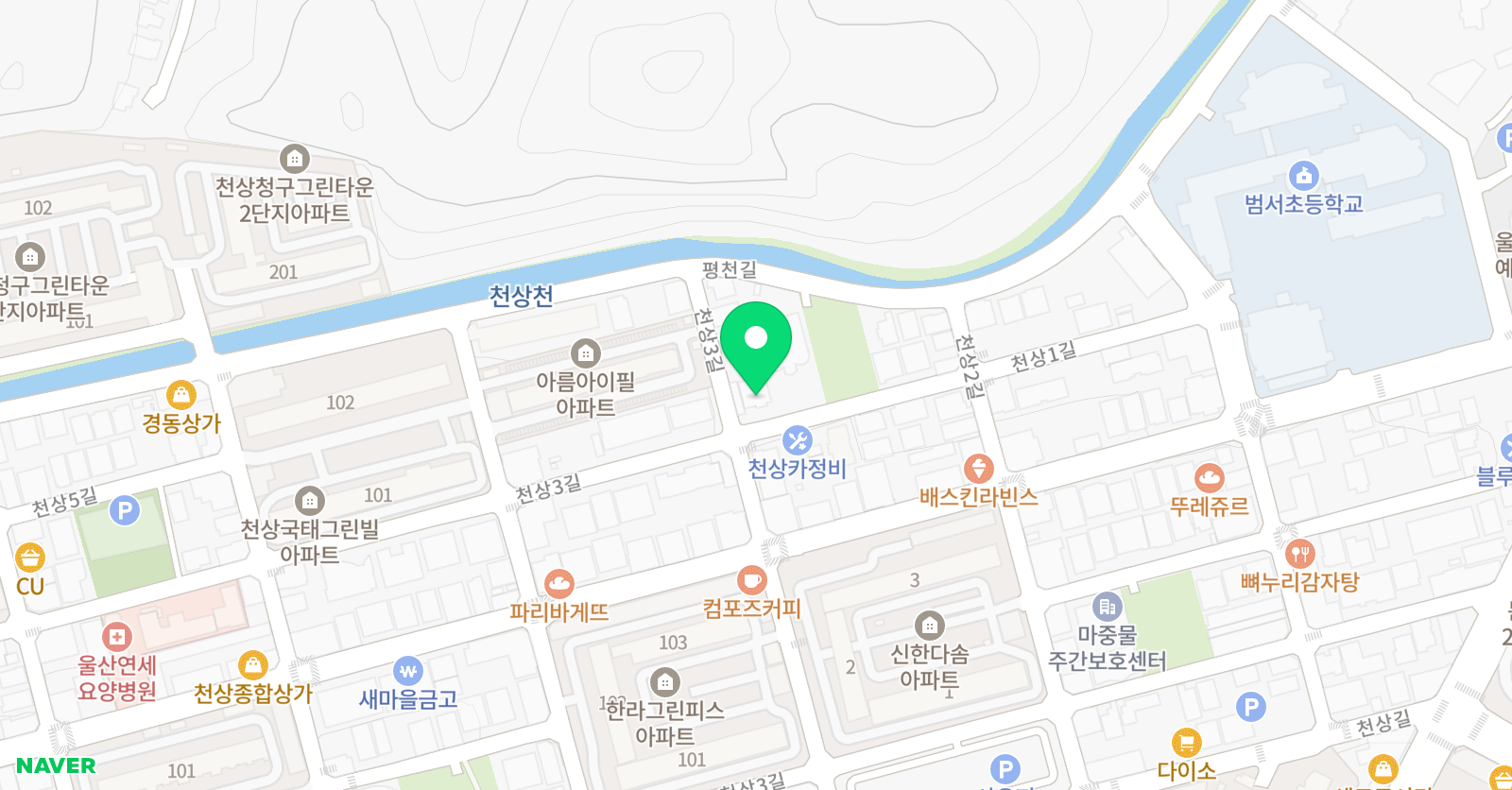드림 영어학원 위치