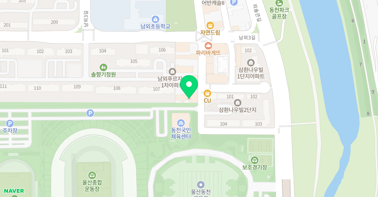달콤한스케치 미술학원 남외점 위치