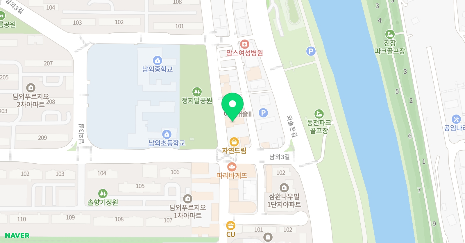 에이블 영어수학학원 위치