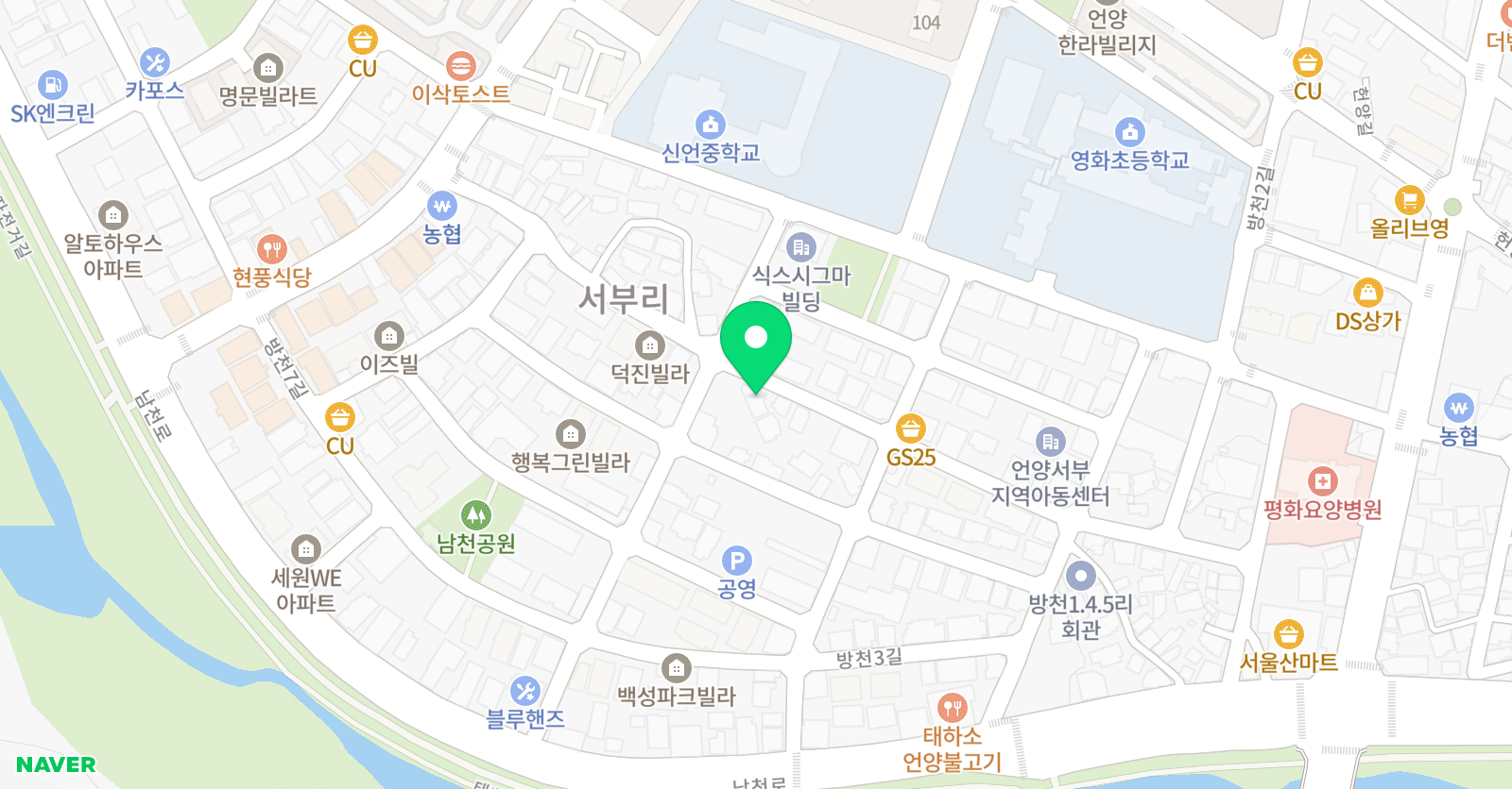 엘케이티 수학학원 위치