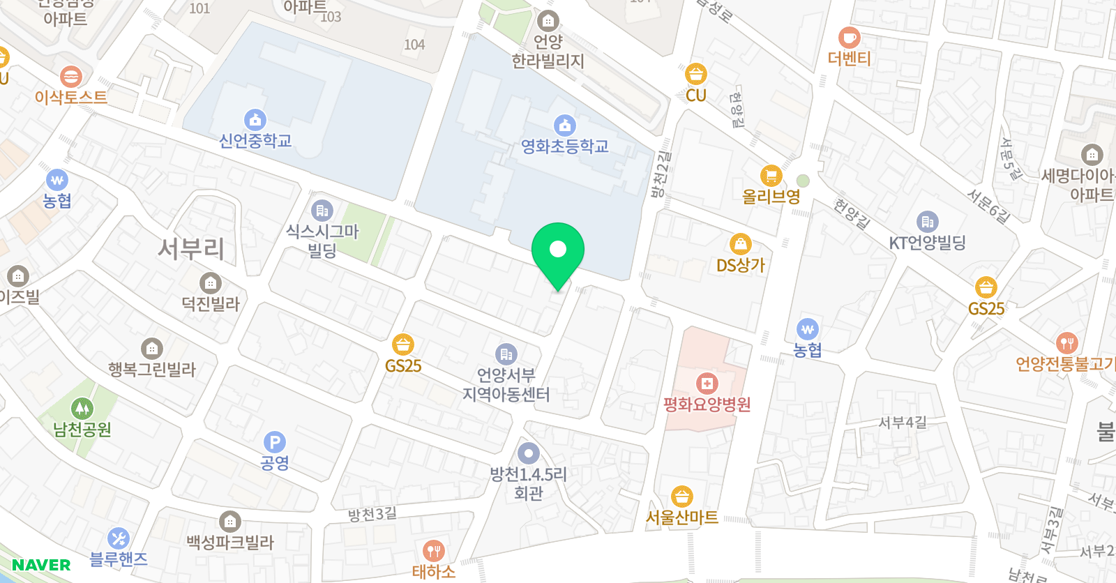 안예슬 음악학원 위치