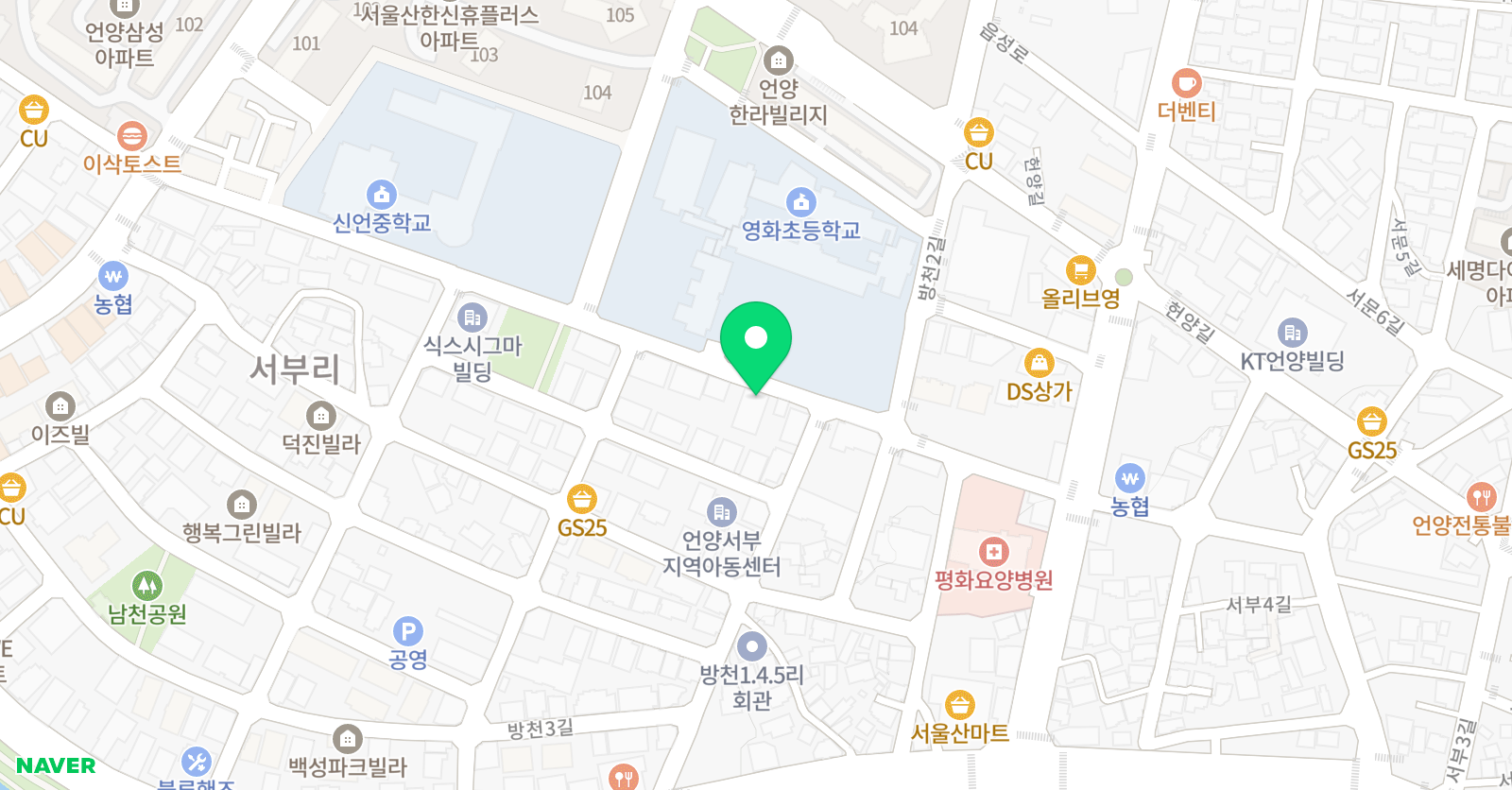 더이룸 학원 위치