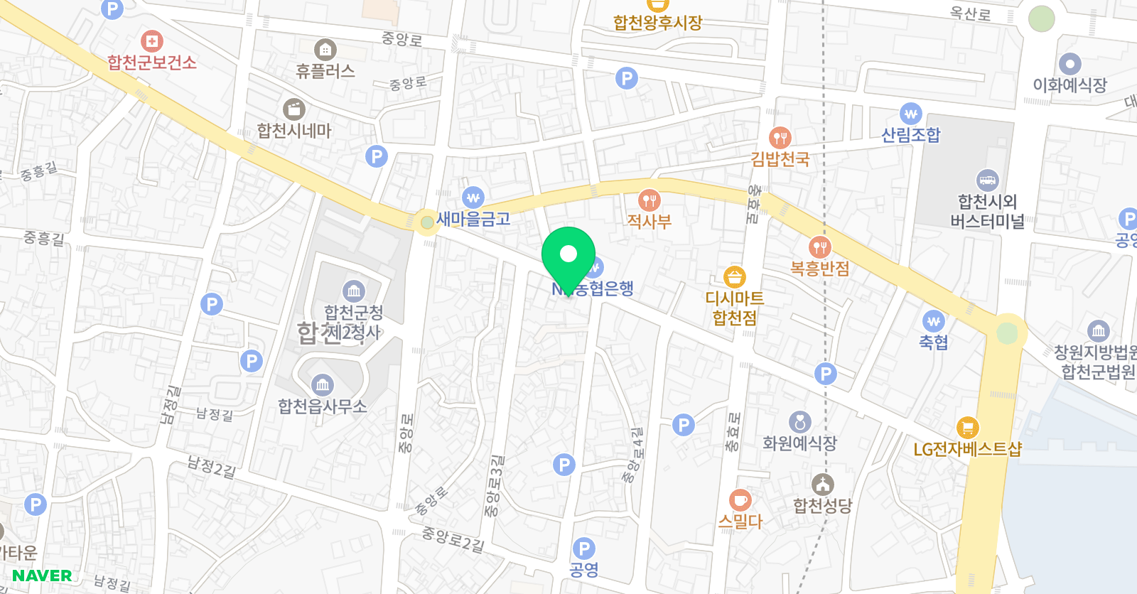 예스 영어학원 위치