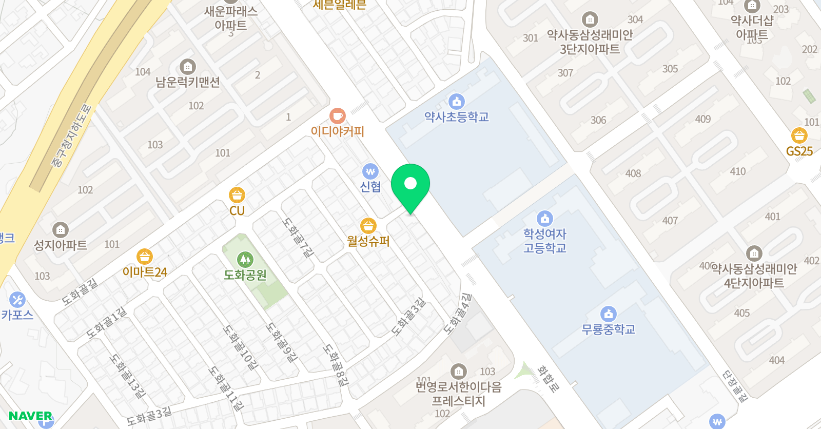 한우리 독서토론논술 울산중구지부 위치