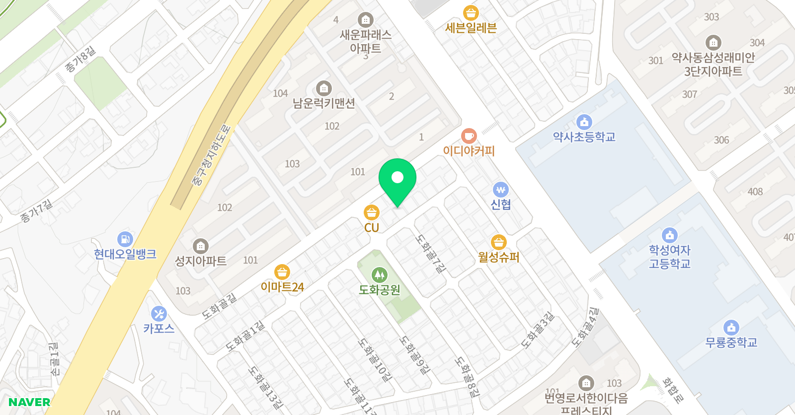 송미진 음악학원 위치