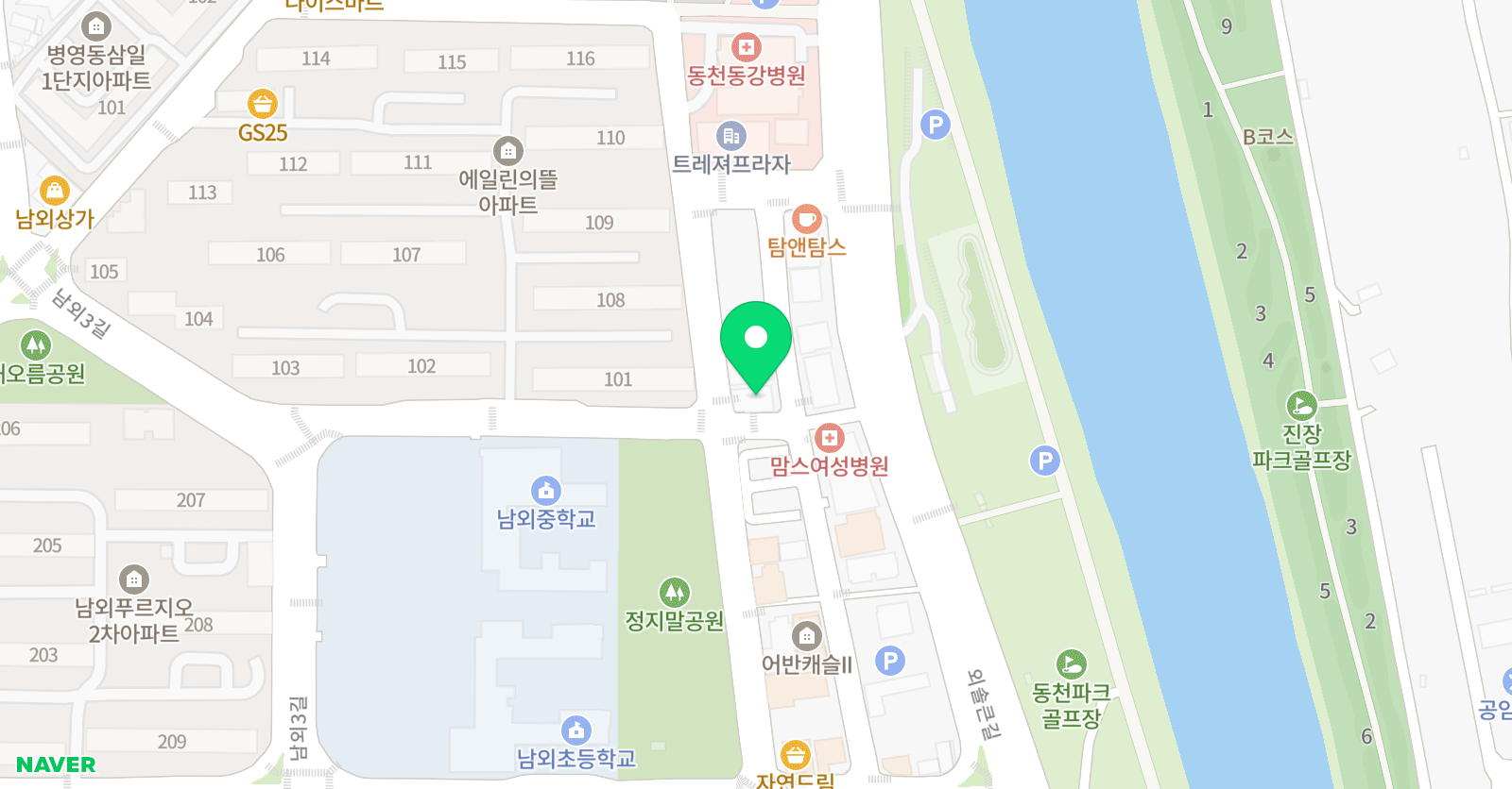 MPLA 수학학원 위치
