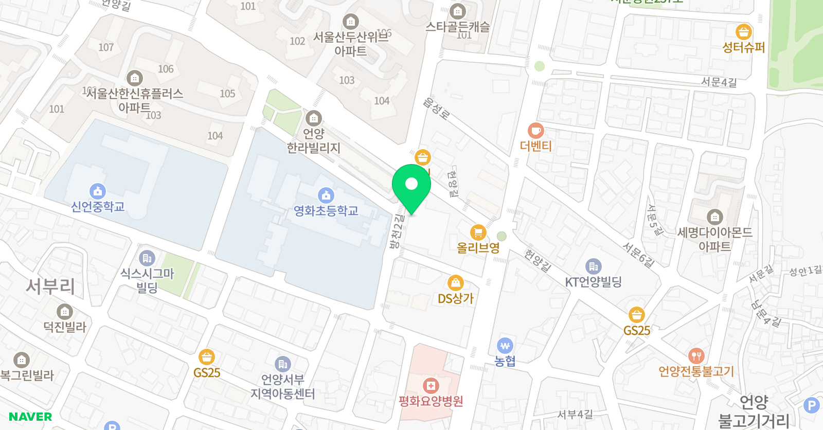 코치 수학학원 위치