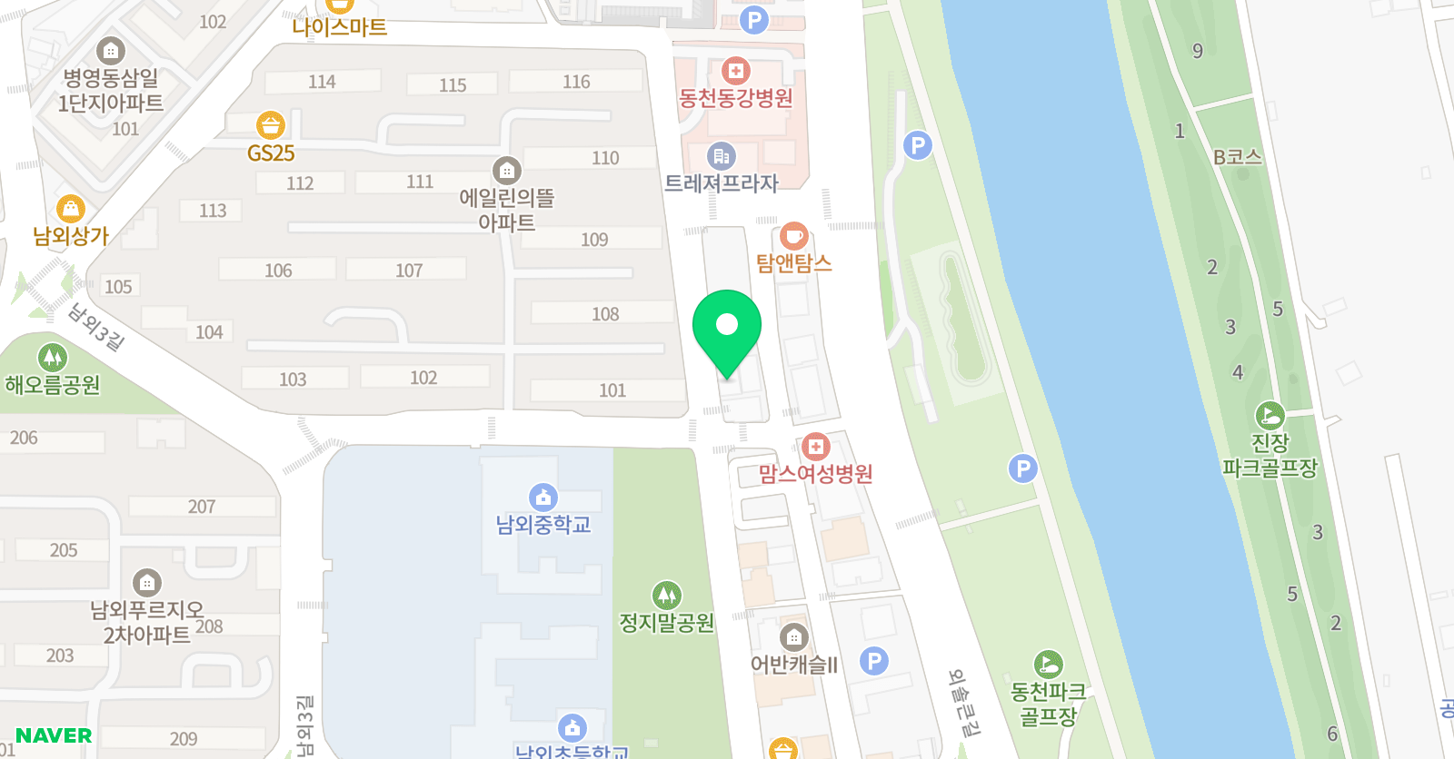 위드 영어학원 위치