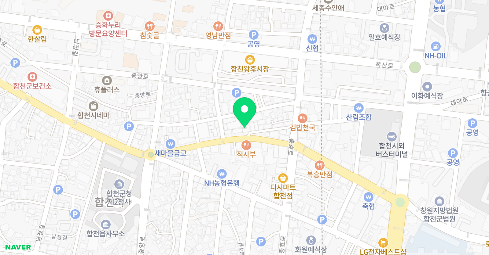 UM 태권도 위치