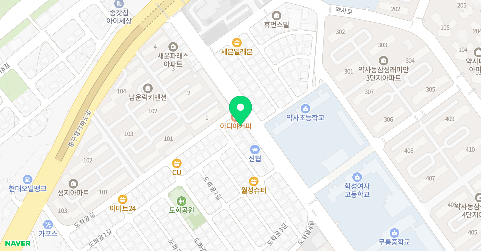 엠베스트SE 울산복산교육센터 위치