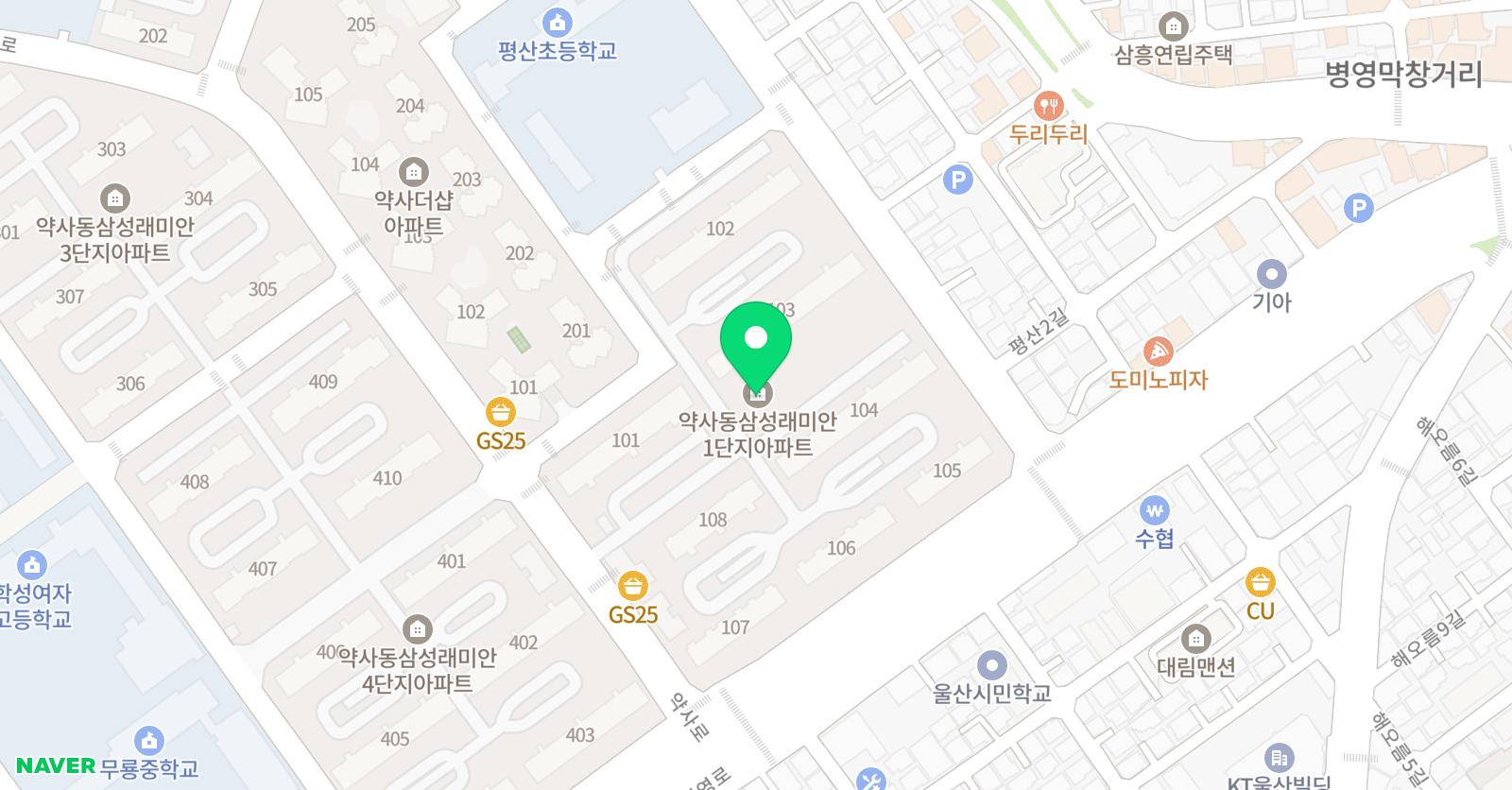 푸르넷공부방 이쌤점 위치