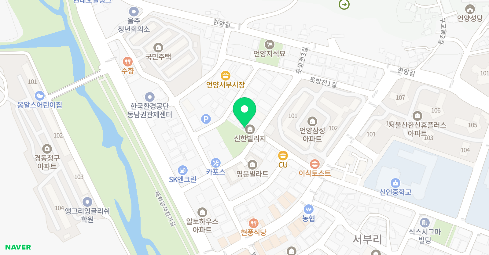 사다리수학교습소 위치