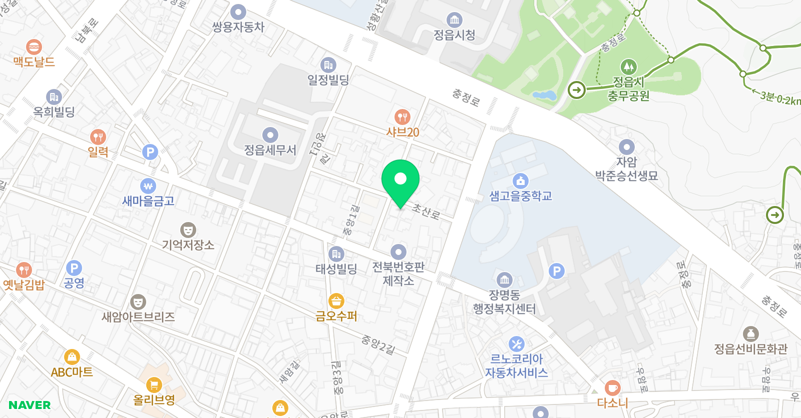 애플 외국어학원 위치