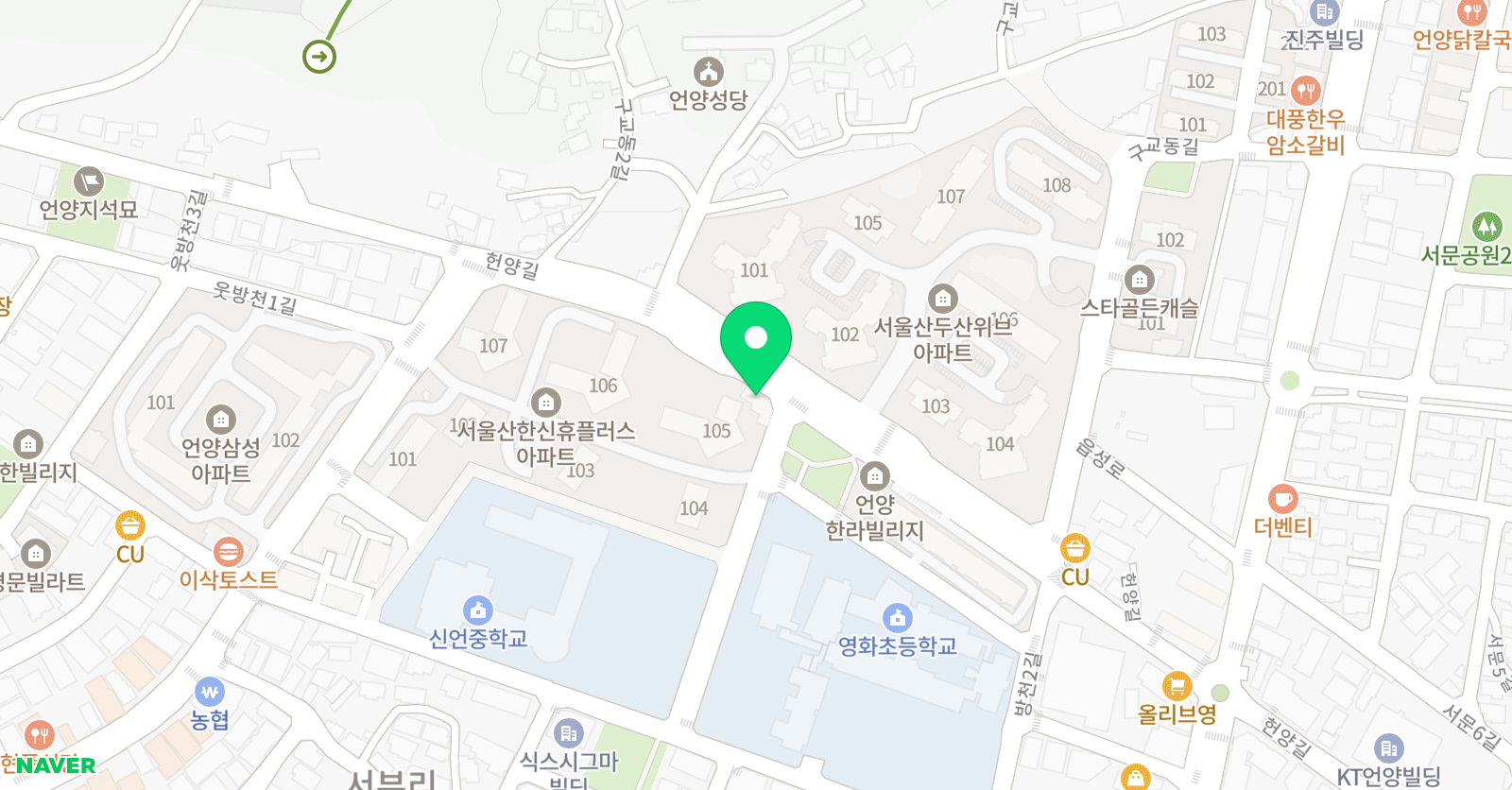 삼성 영어 울산영화교실 위치