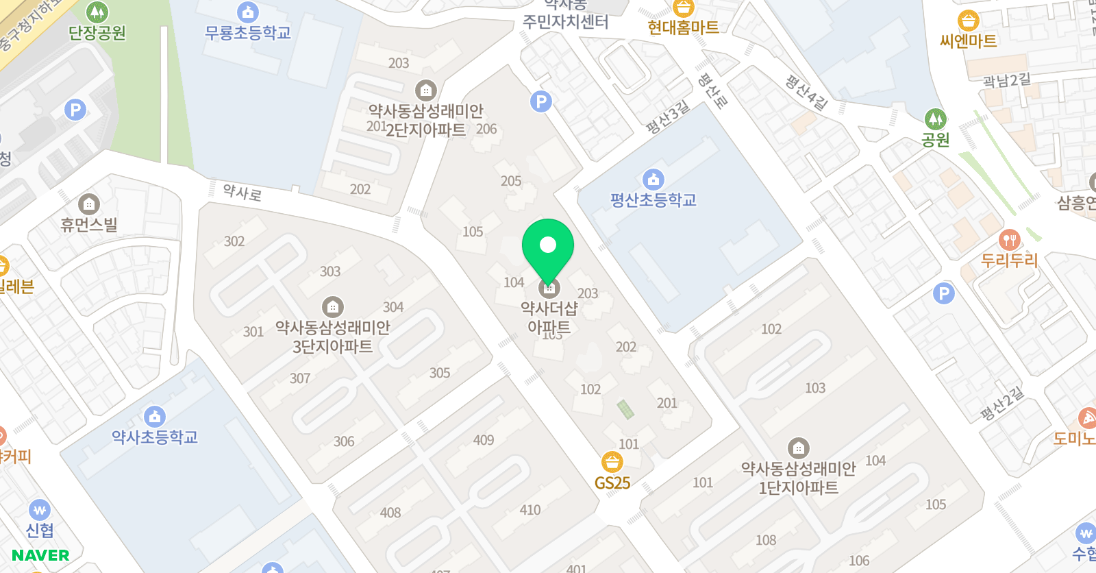 전미정 음악학원 위치