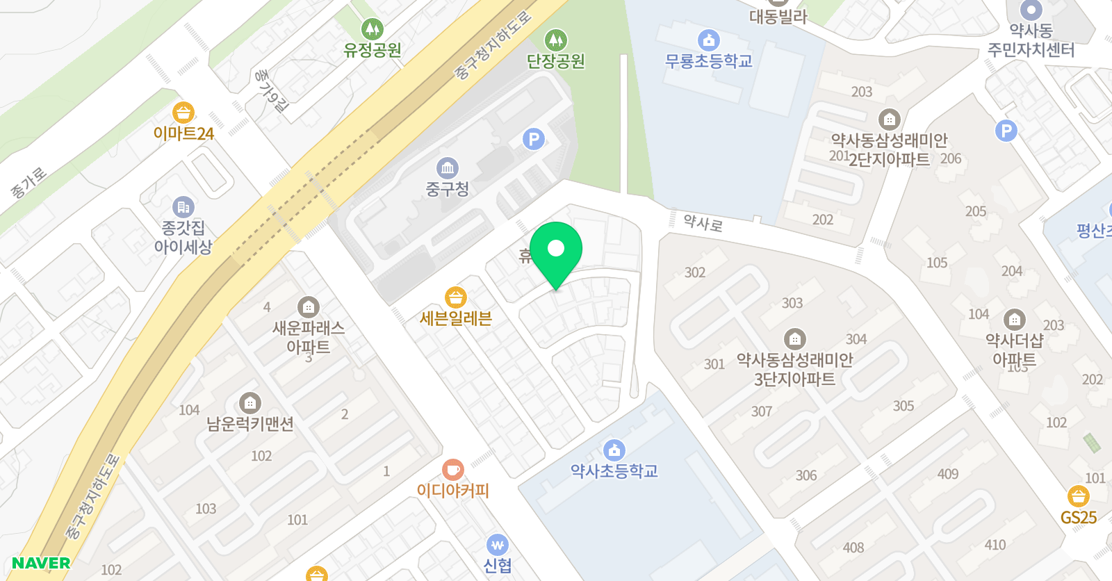 뭉크 미술학원 위치