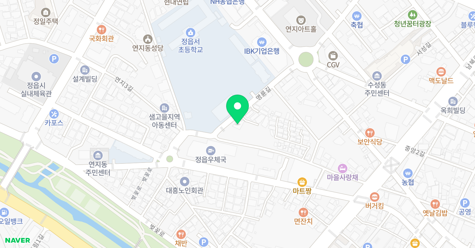우리 영어방학원 위치