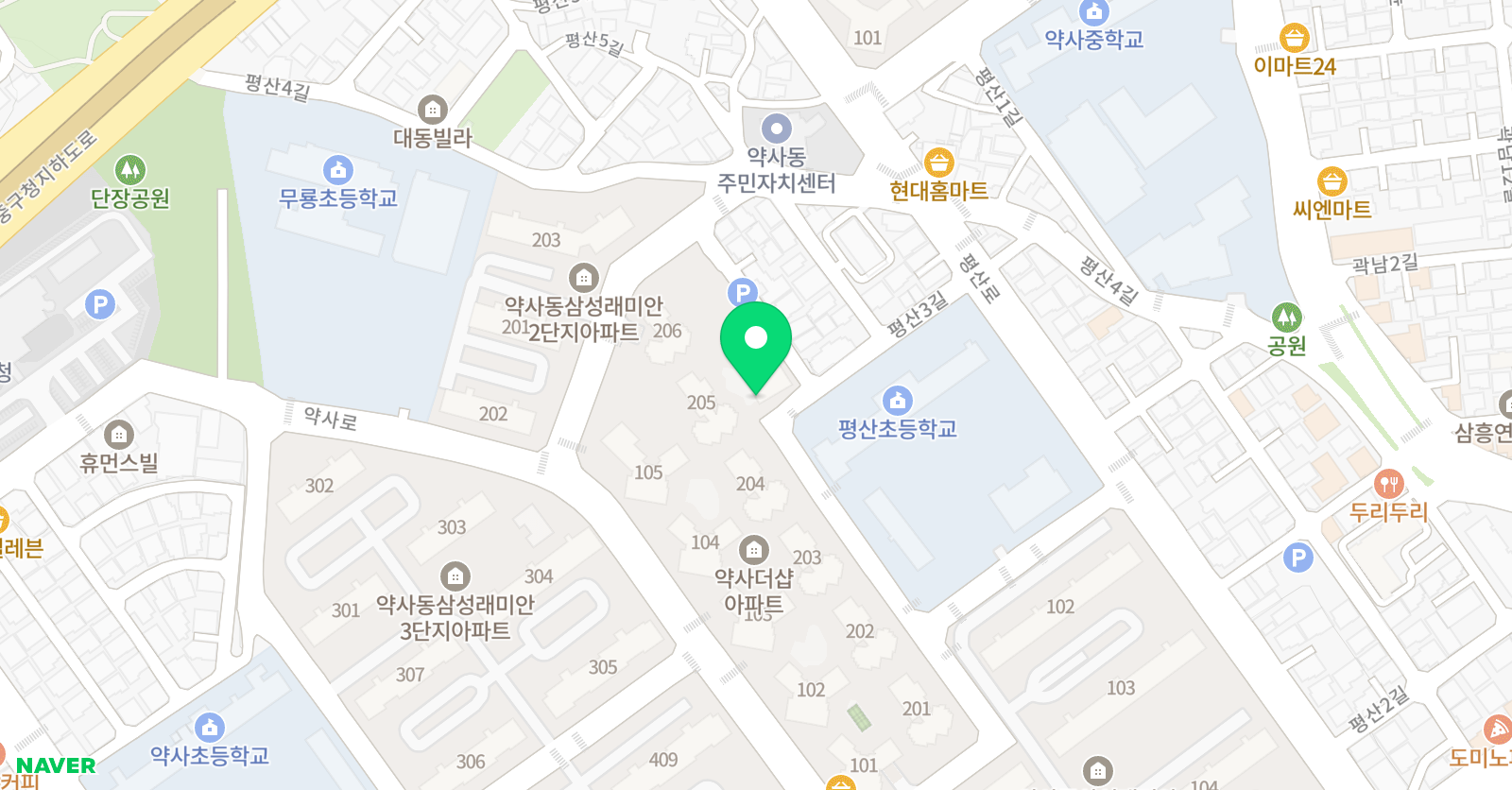 그림 아트스튜디오 위치