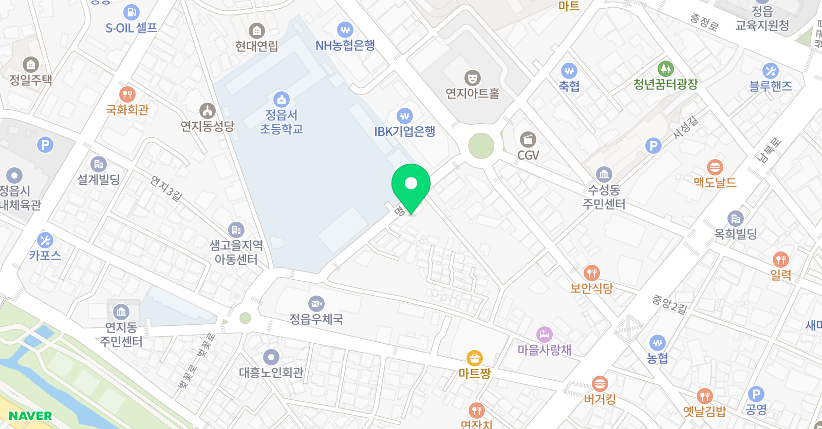 감성아이새움성향 연지 미술학원 위치