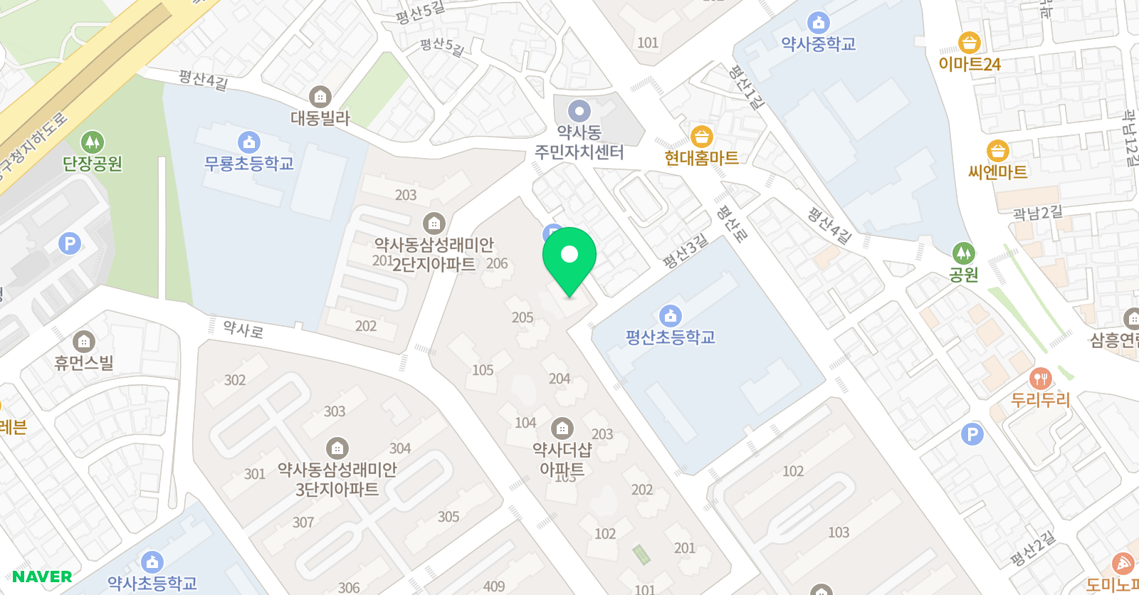 경호 합기스쿨 위치