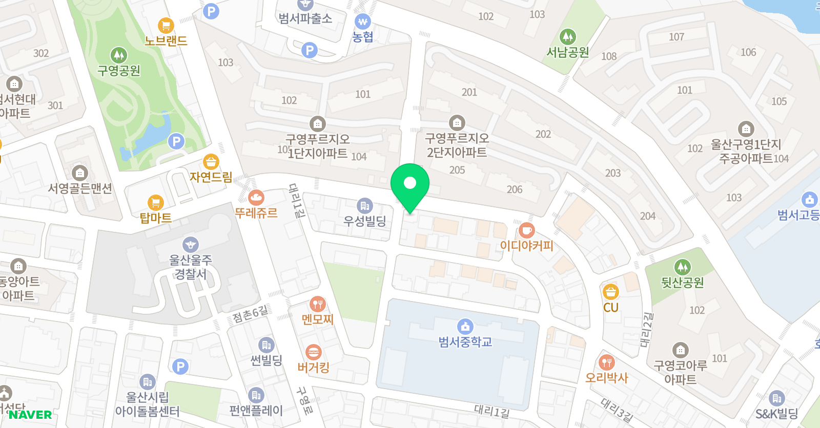 아이 미술학원 위치