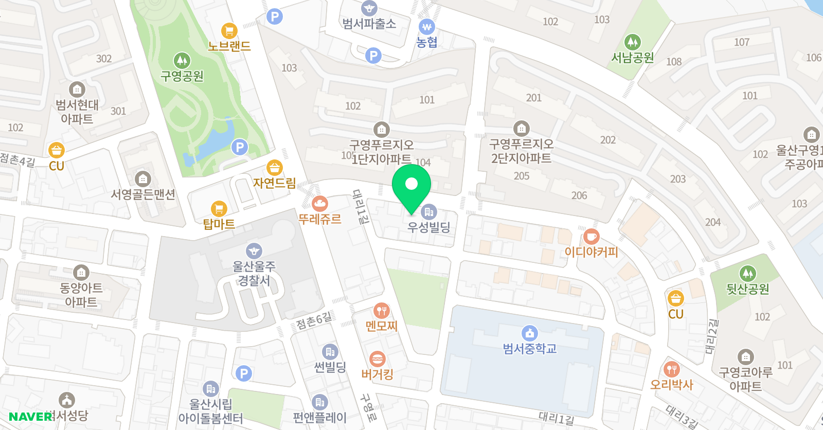 박은희비타 수학학원 위치