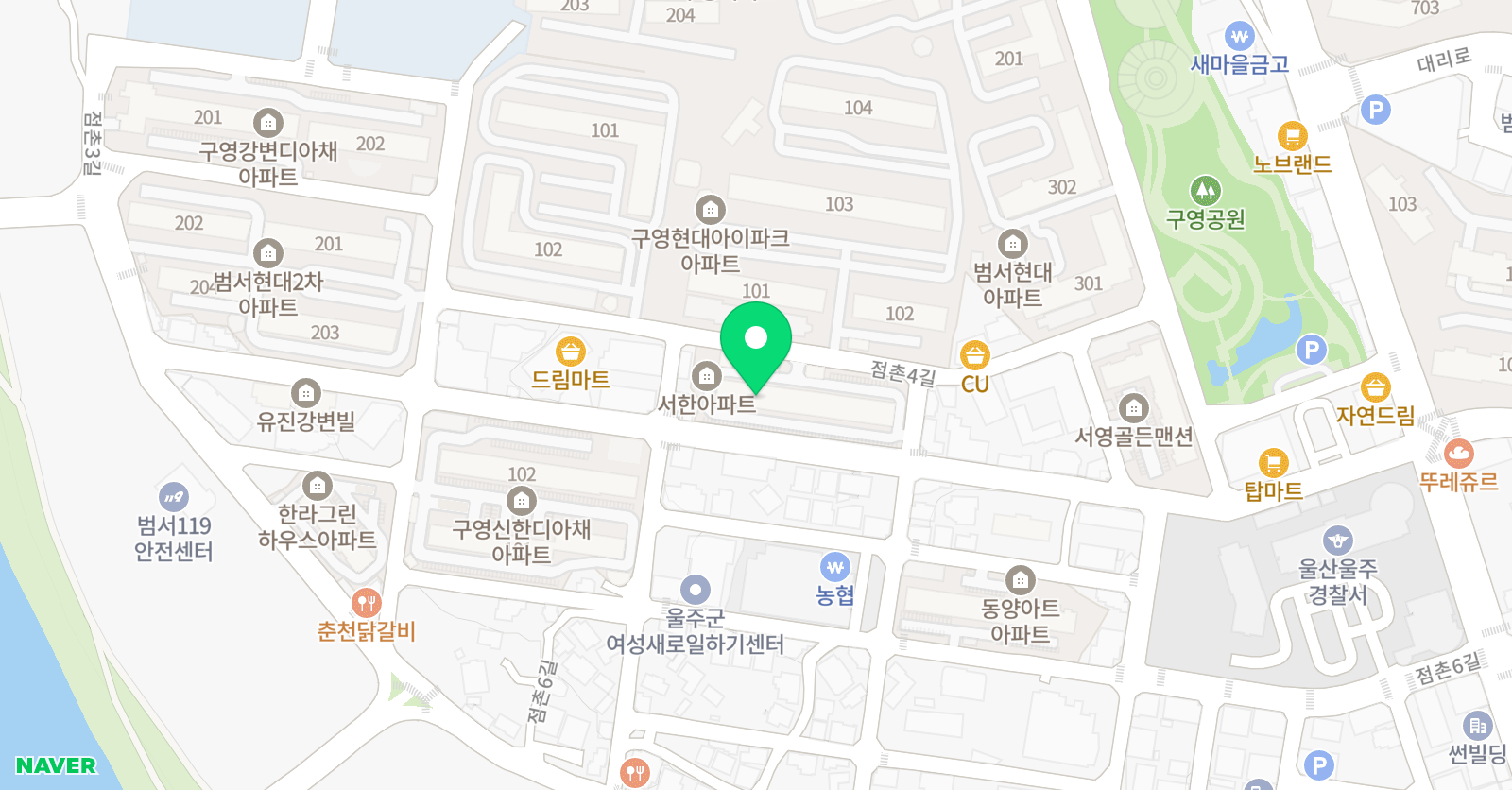 아이스크림홈런 명지서한 홈런공부방 위치