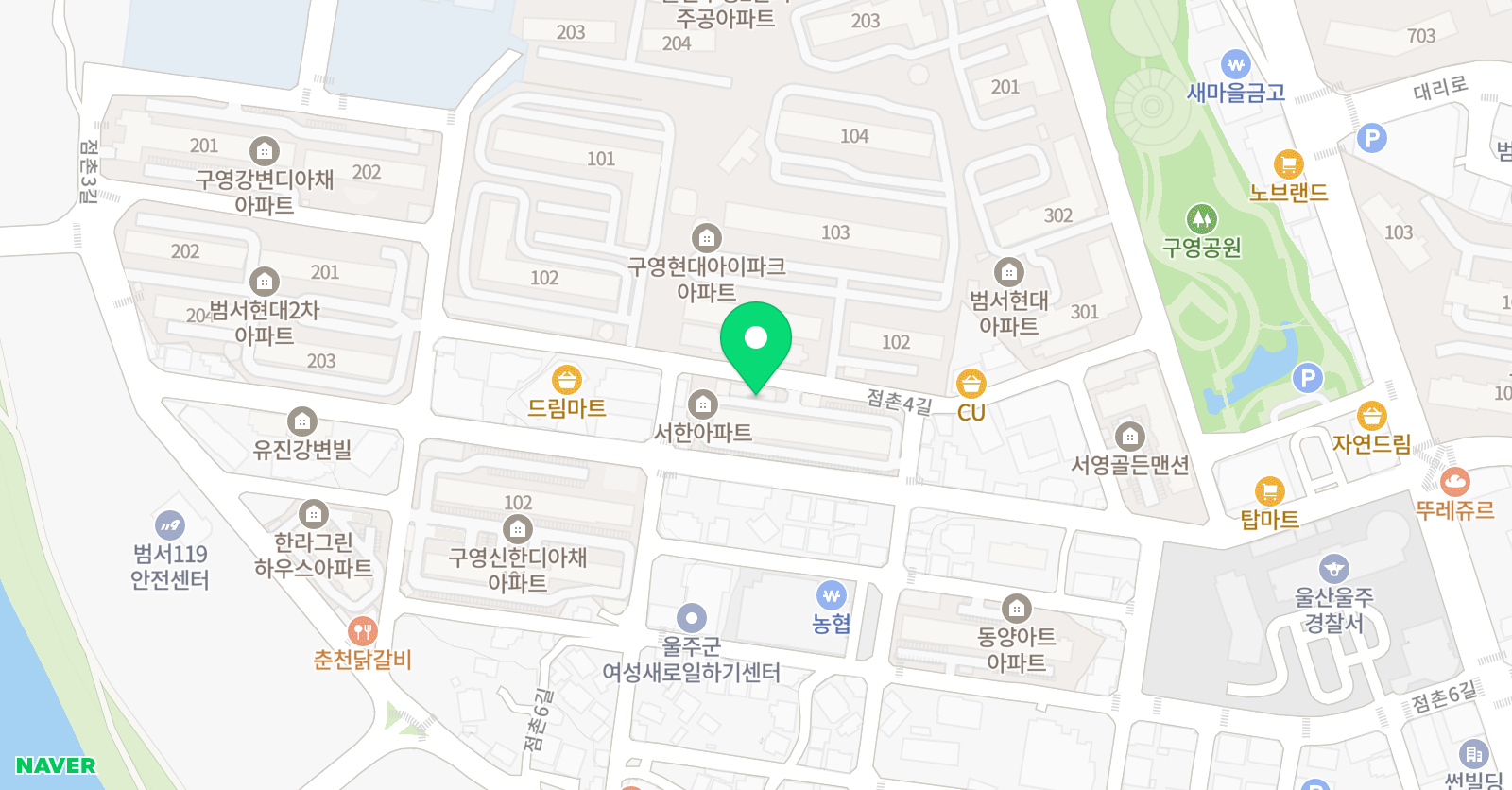 SM잉글리쉬학원 위치
