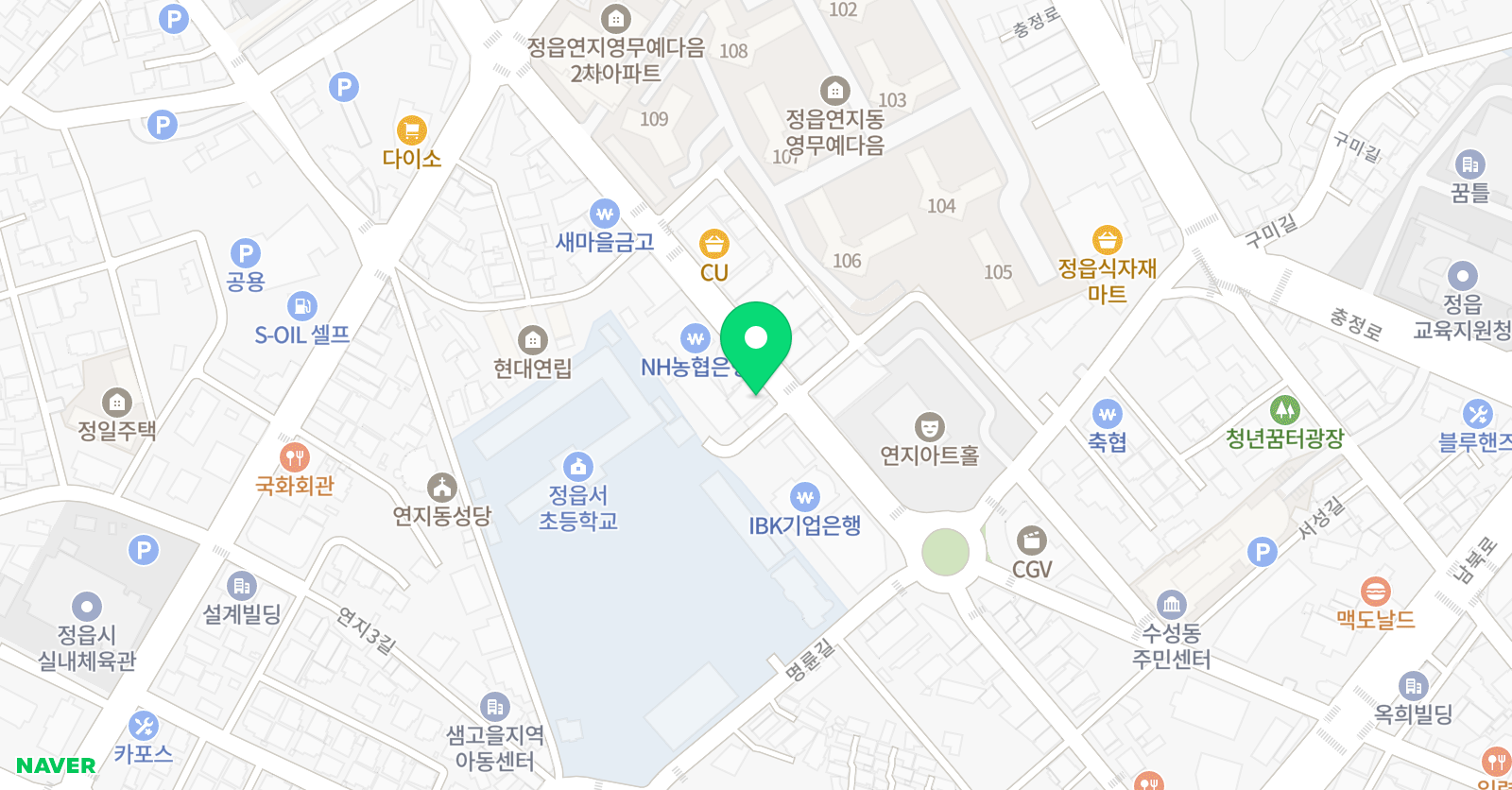 YBM잉글루 서울학원 위치