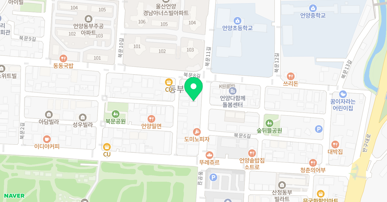 솔아트 미술학원 위치