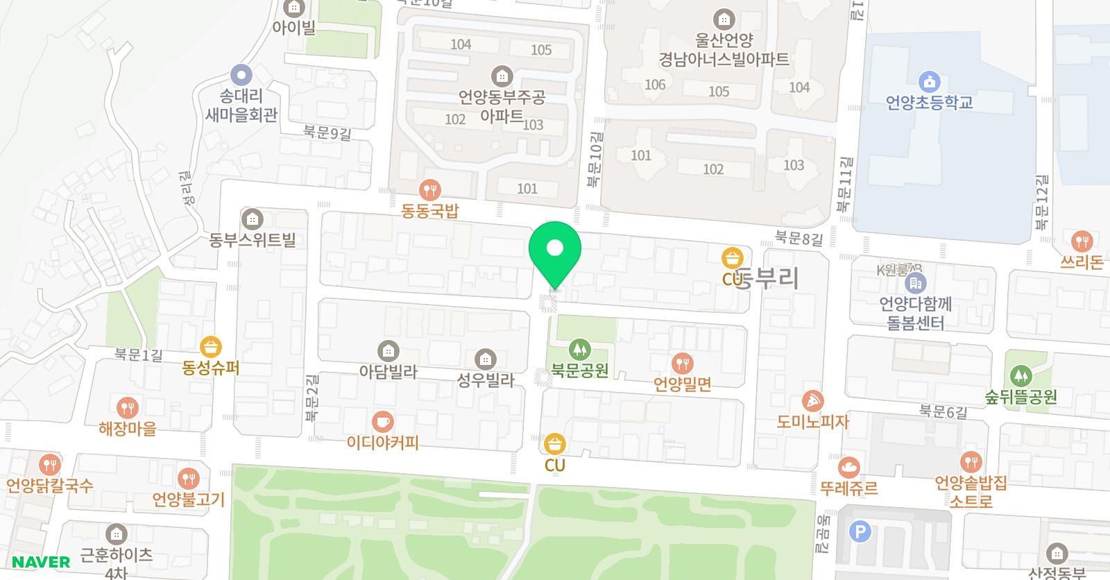 민쌤푸르넷 학원 위치