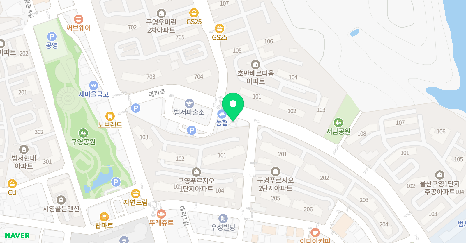 영어랑수학이랑 학원 위치