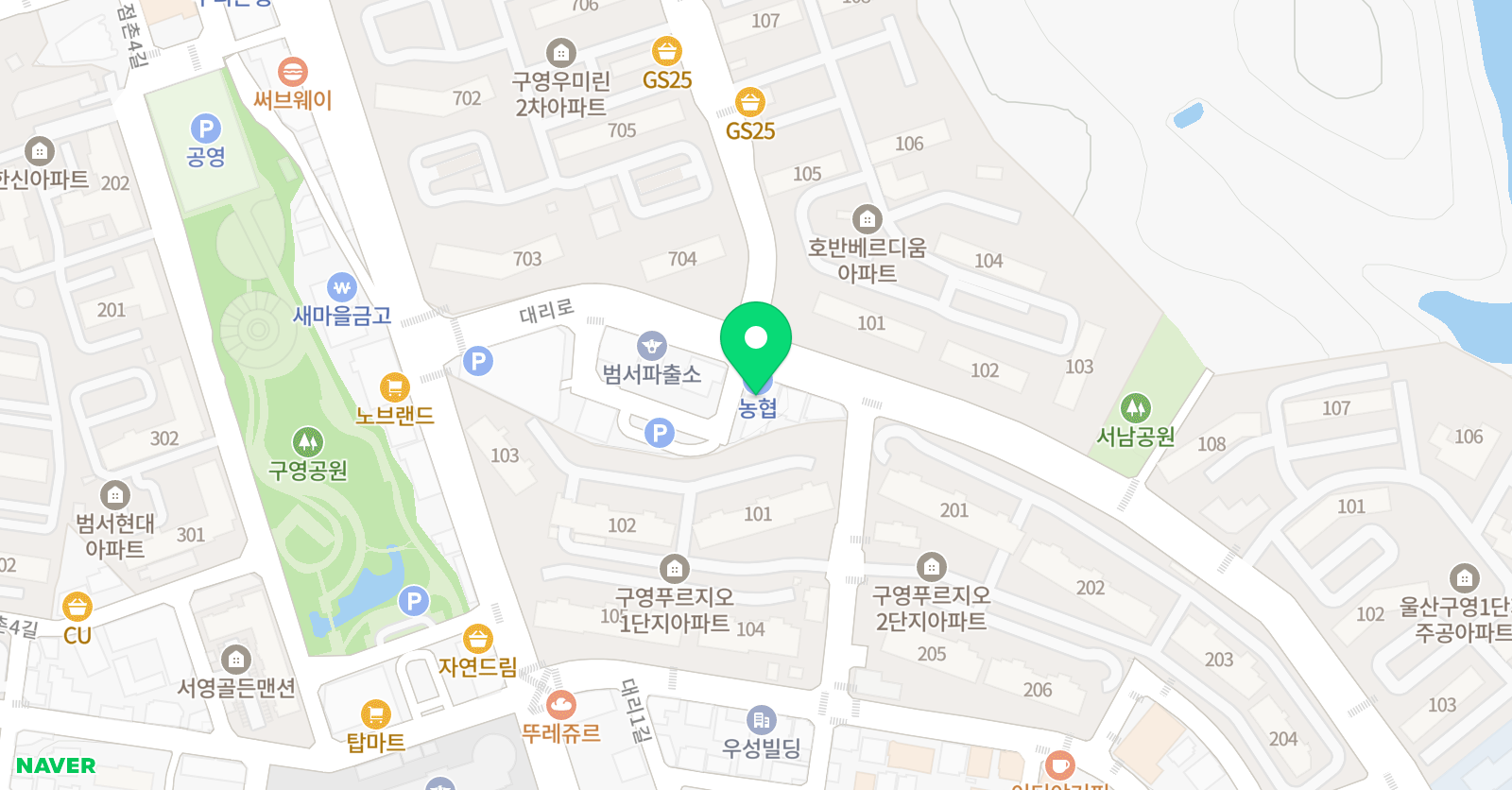 스터디더인 단과학원 위치