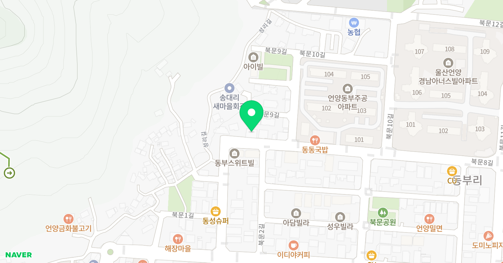좋은아이 합기도 위치