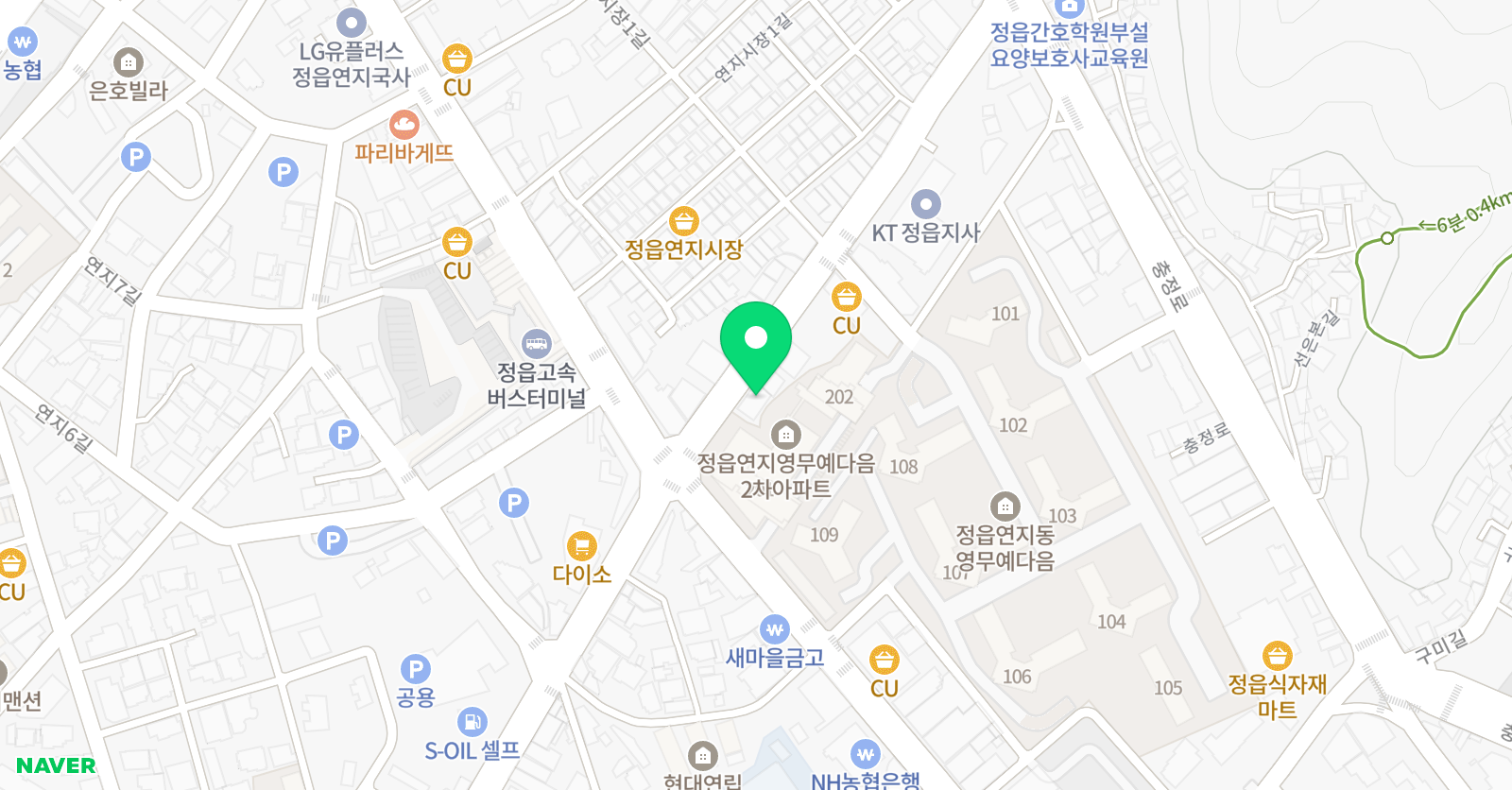 린다 영어학원 위치
