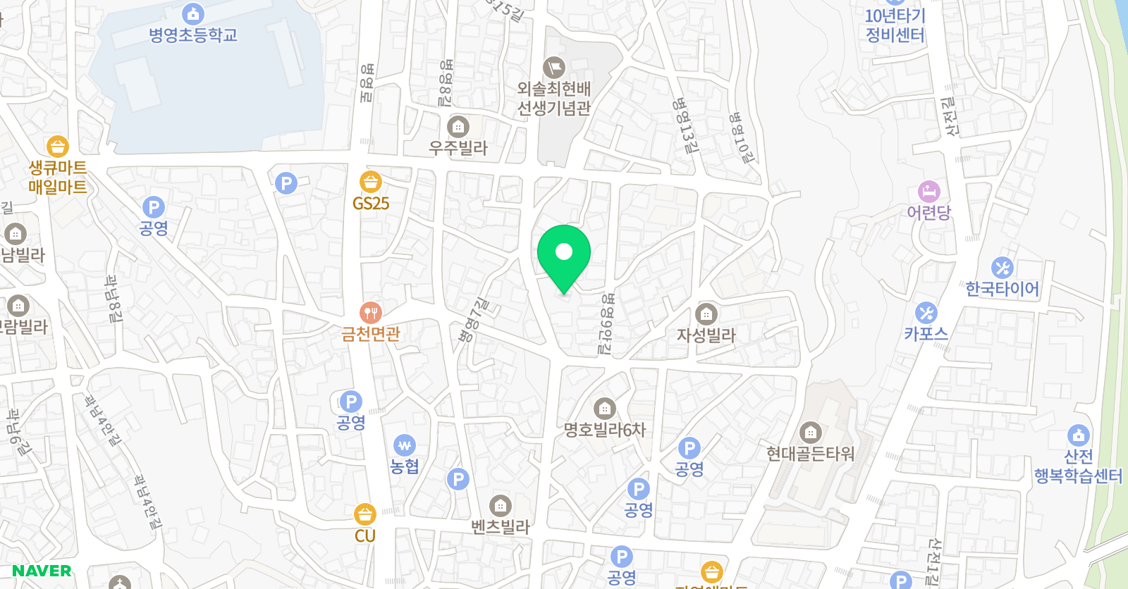 듀아트 미술교육원 위치