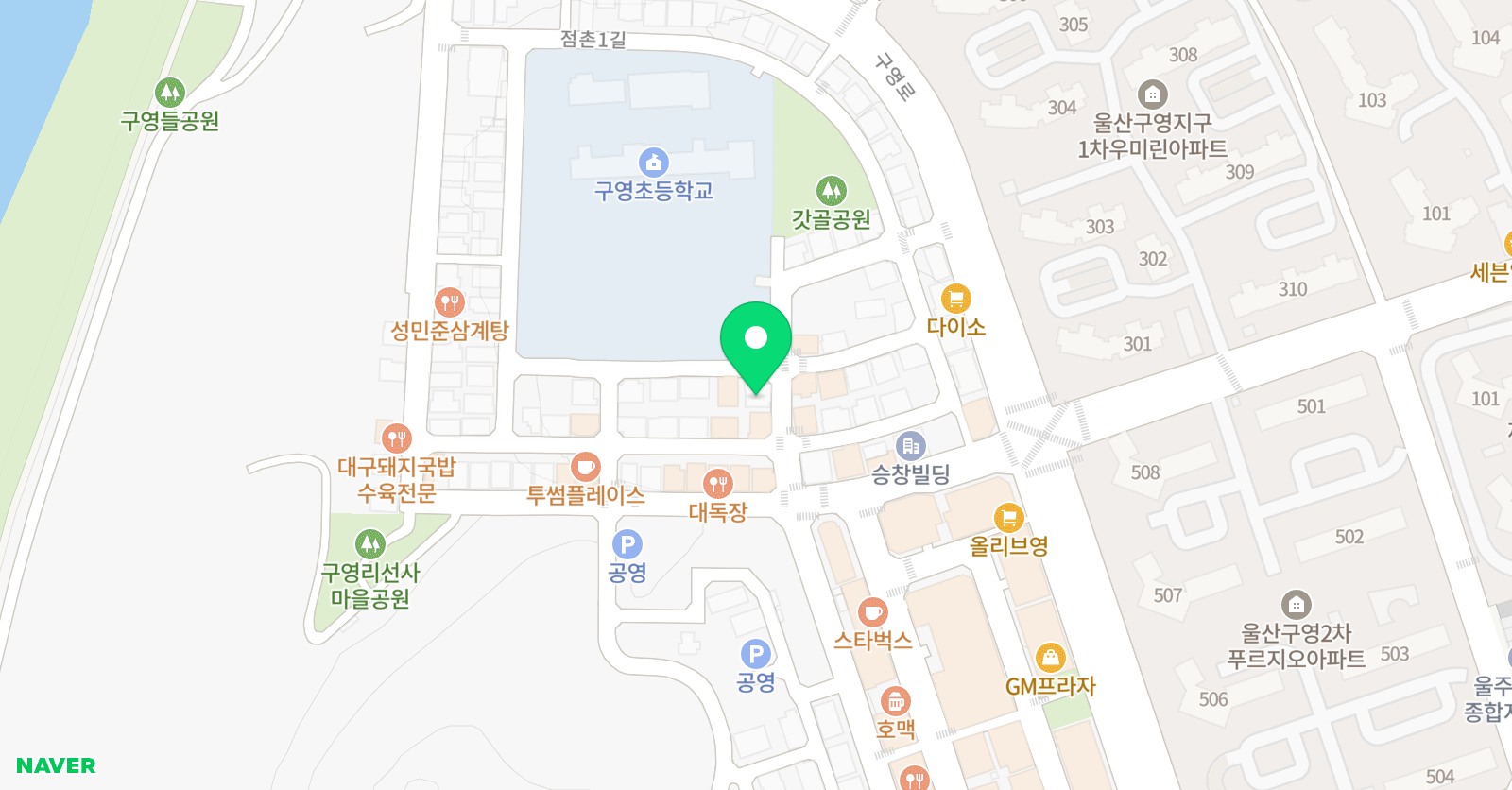 다온 음악학원 위치