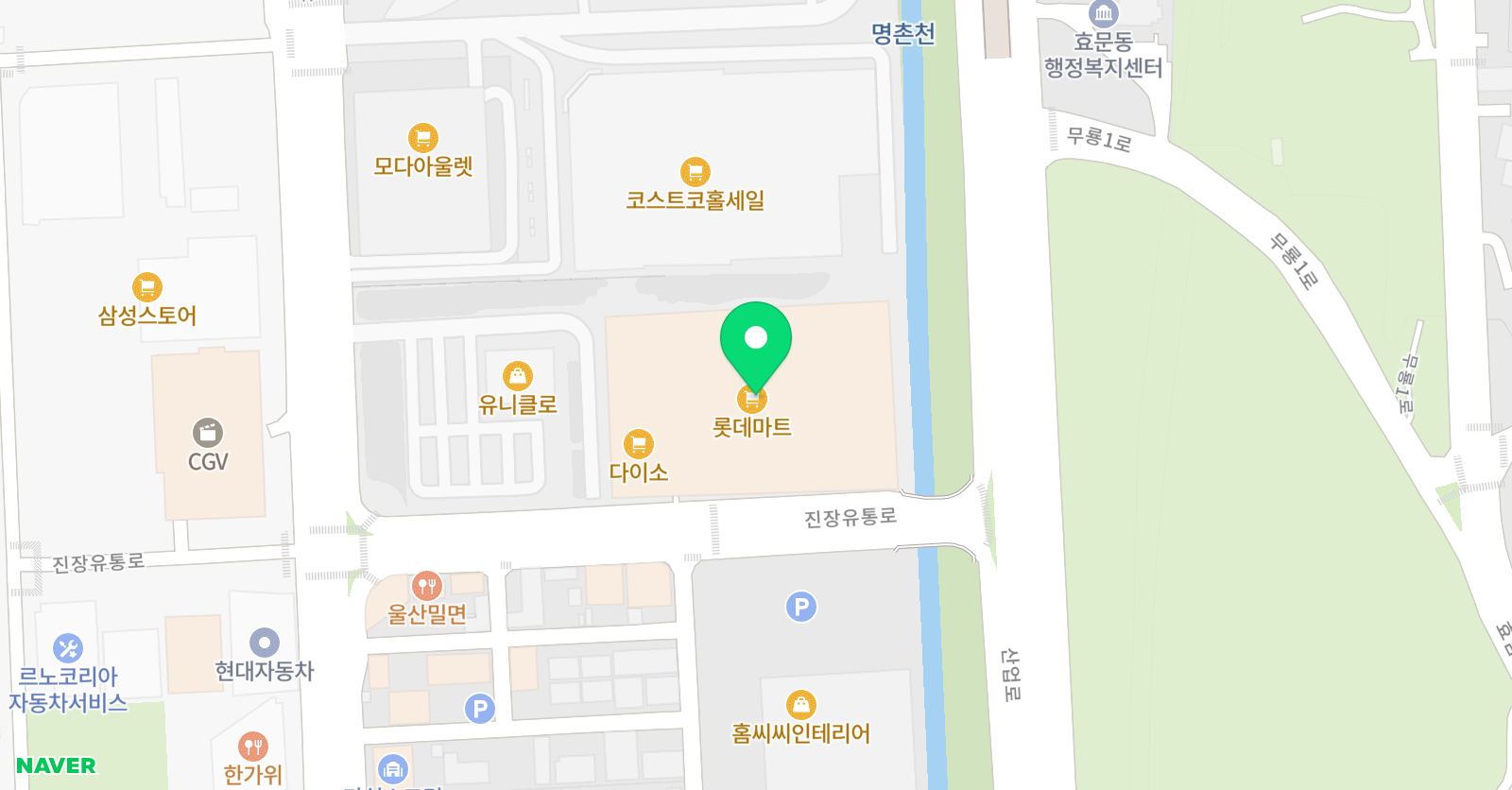 튼튼영어 울산북구 교육본부 위치