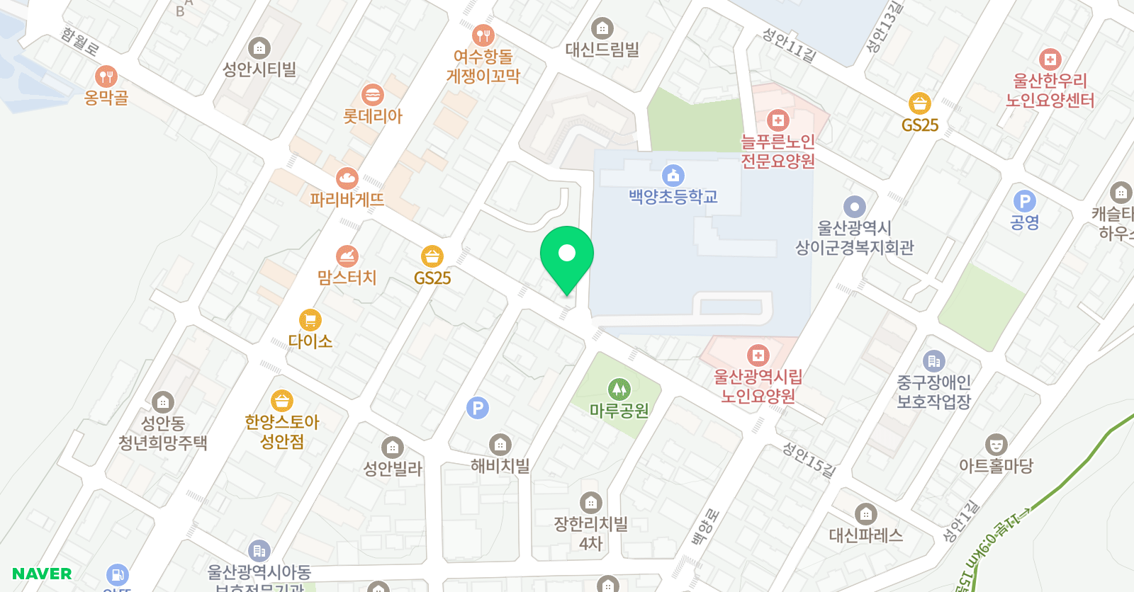 비바체 음악교습소 위치