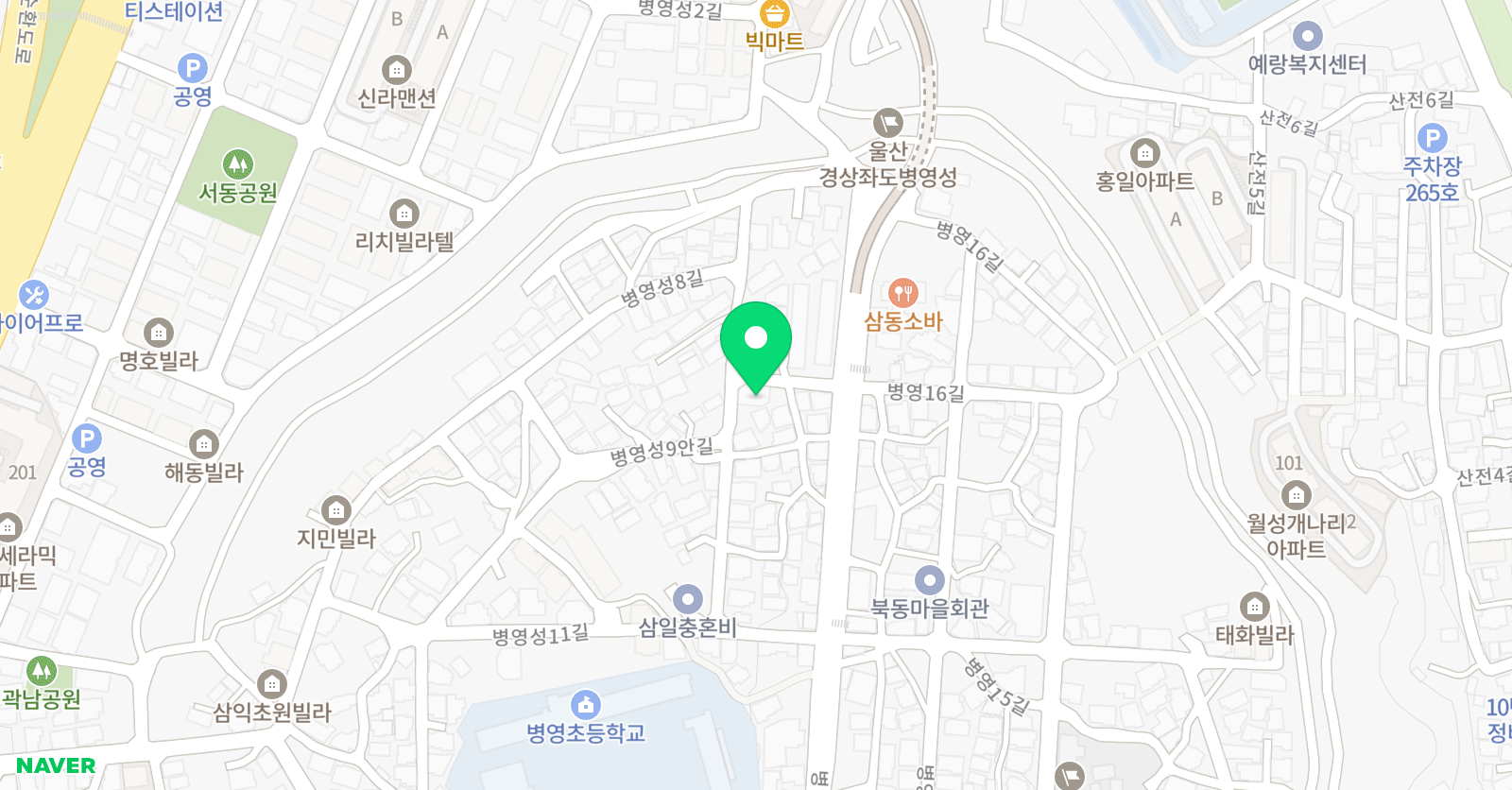리라 음악미술보습학원 위치