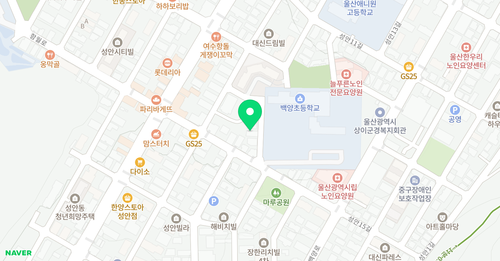 조은영 음악학원 위치