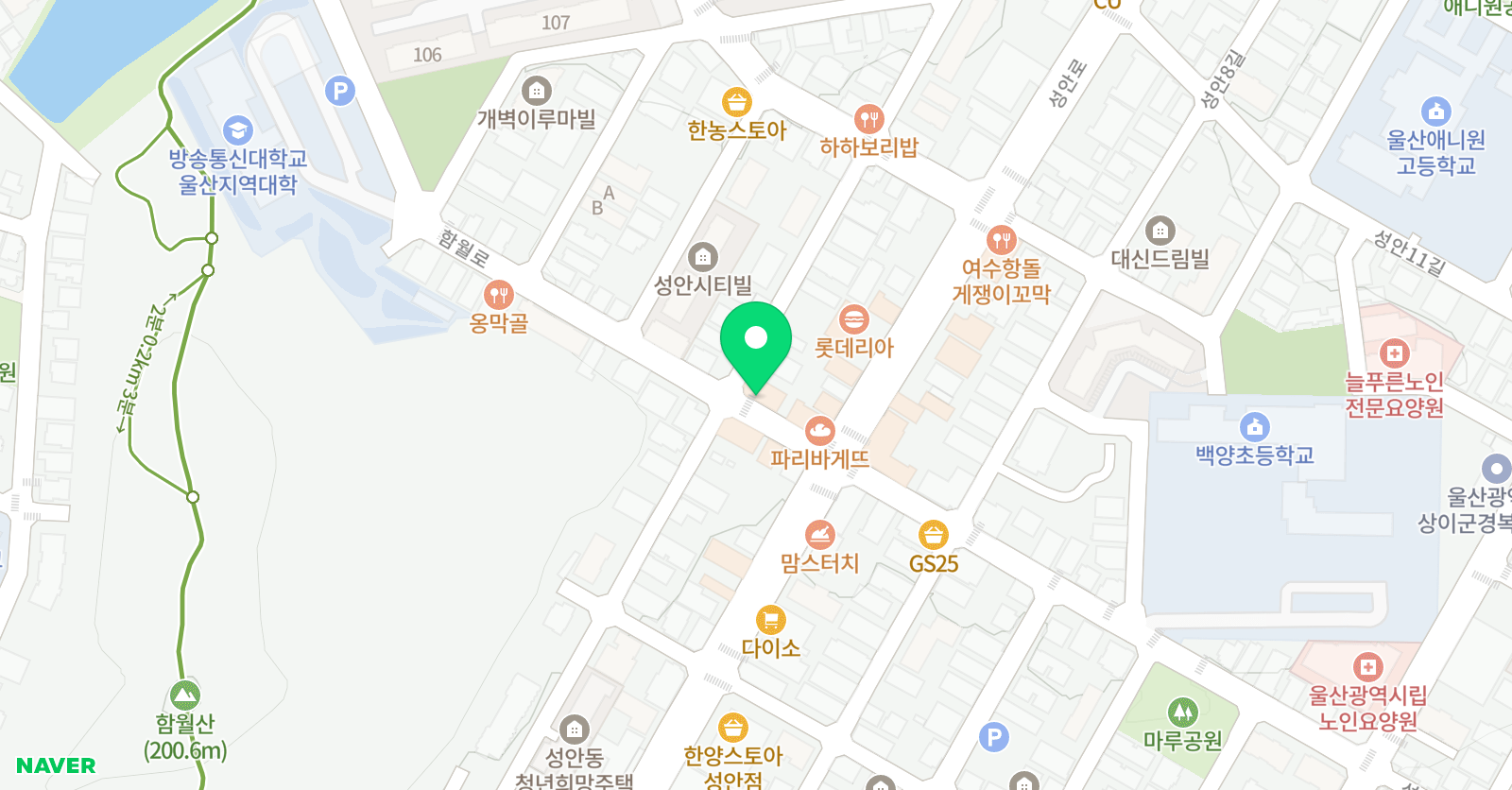 깨우침을향해힘써나아가는 유진학원 위치