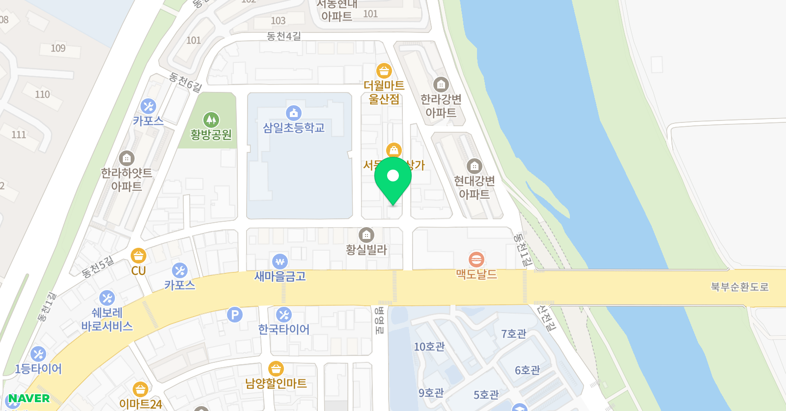 윈영수 전문학원 위치