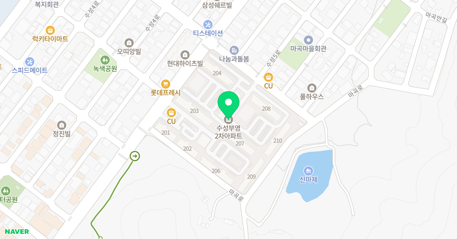 대산 한문학원 위치