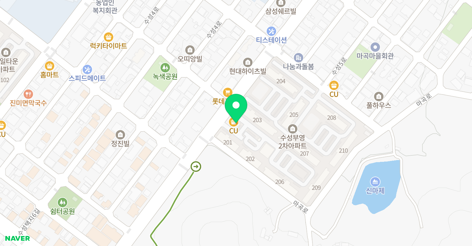 수성 학원 위치